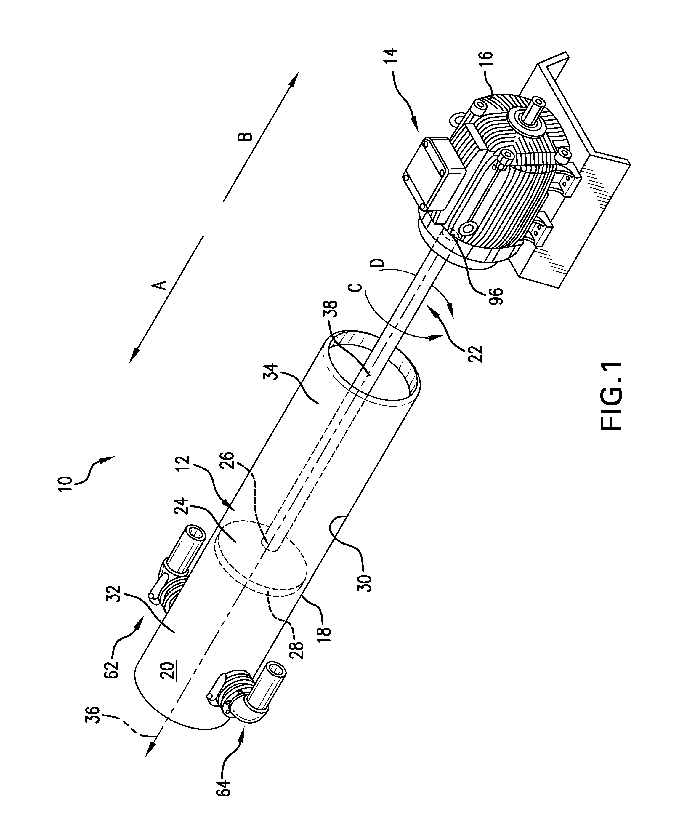 Fracturing pump assembly and method thereof