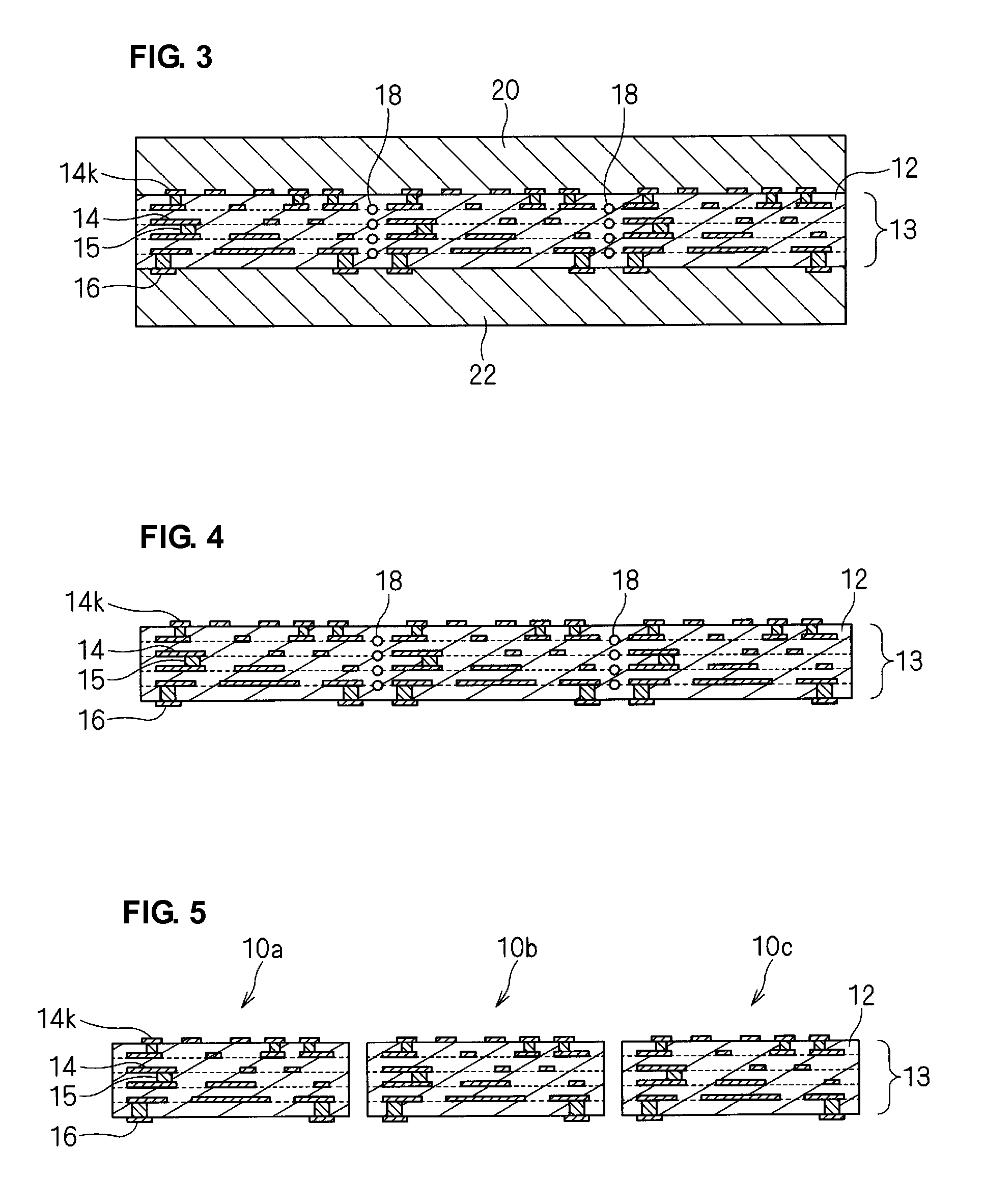 Method for manufacturing a ceramic multi-layered substrate