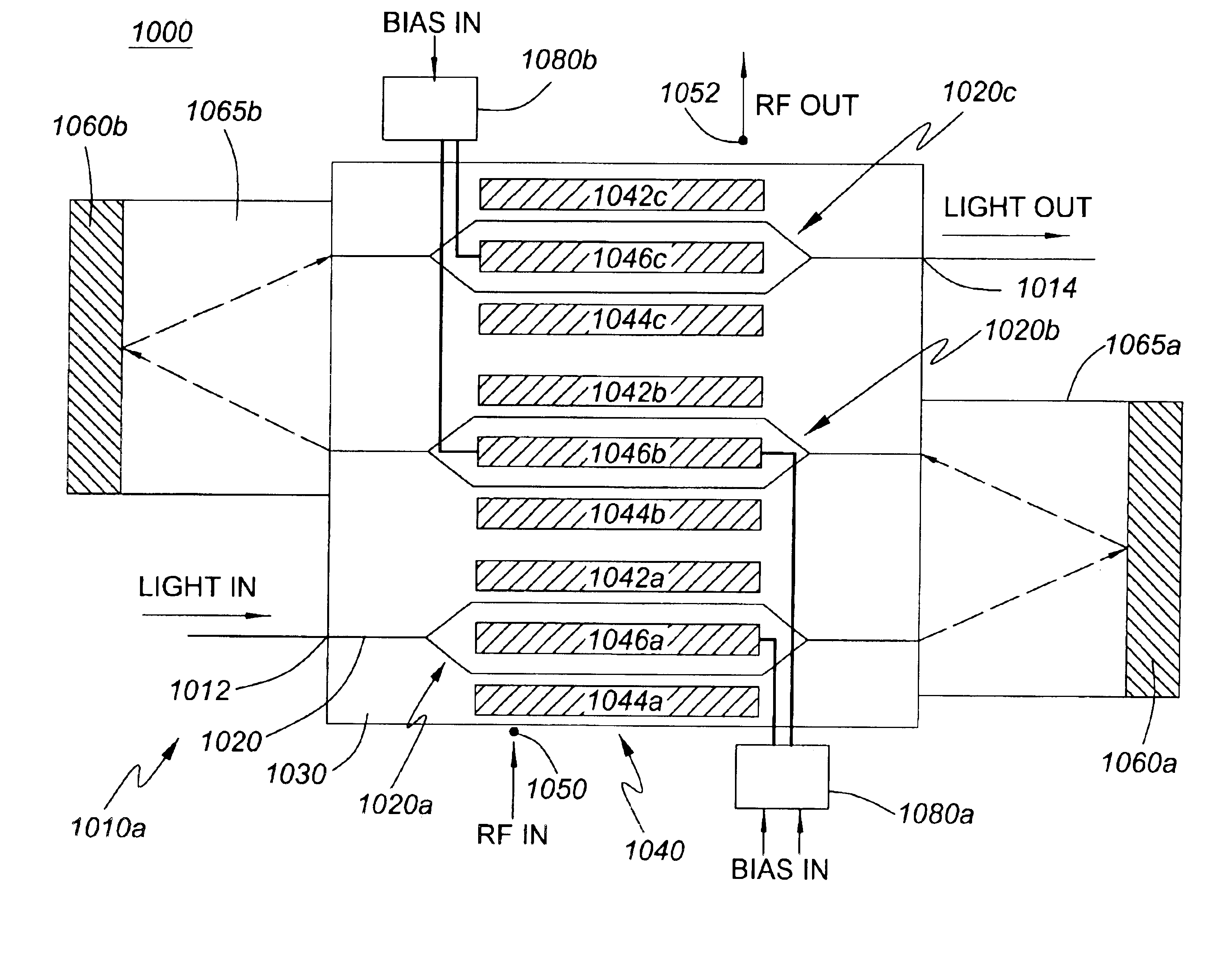 Optical digital external modulator