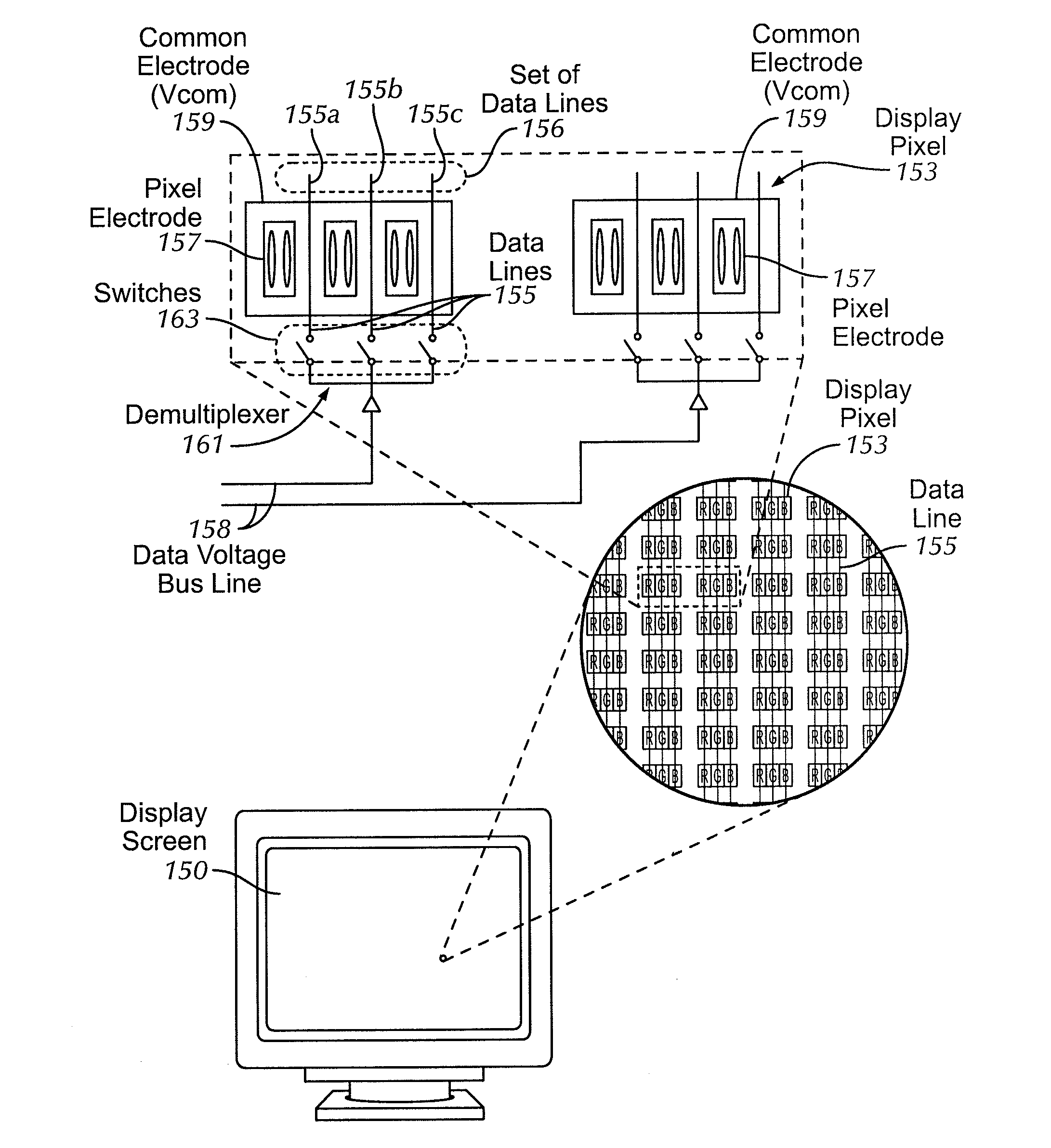 Additional application of voltage during a write sequence