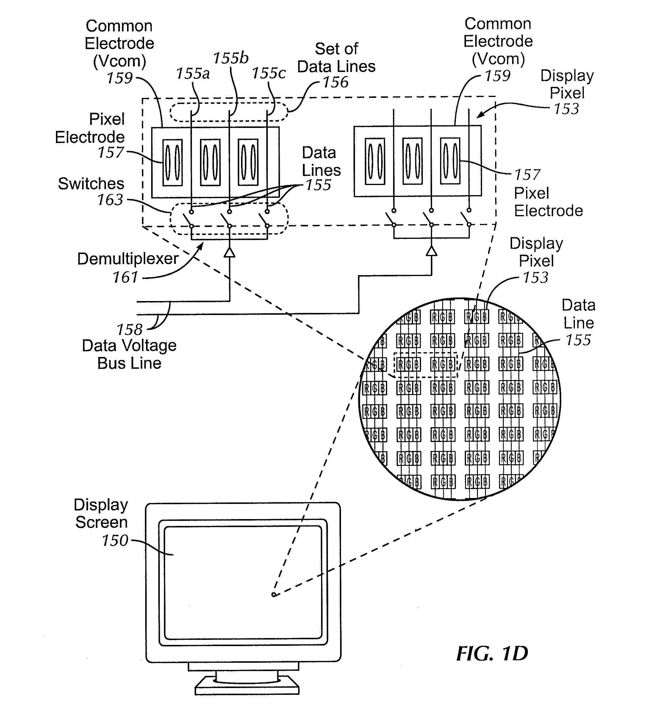 Additional application of voltage during a write sequence