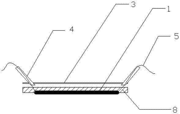 Apparatus used for monitoring loss of pre-stress of steel stranded wires