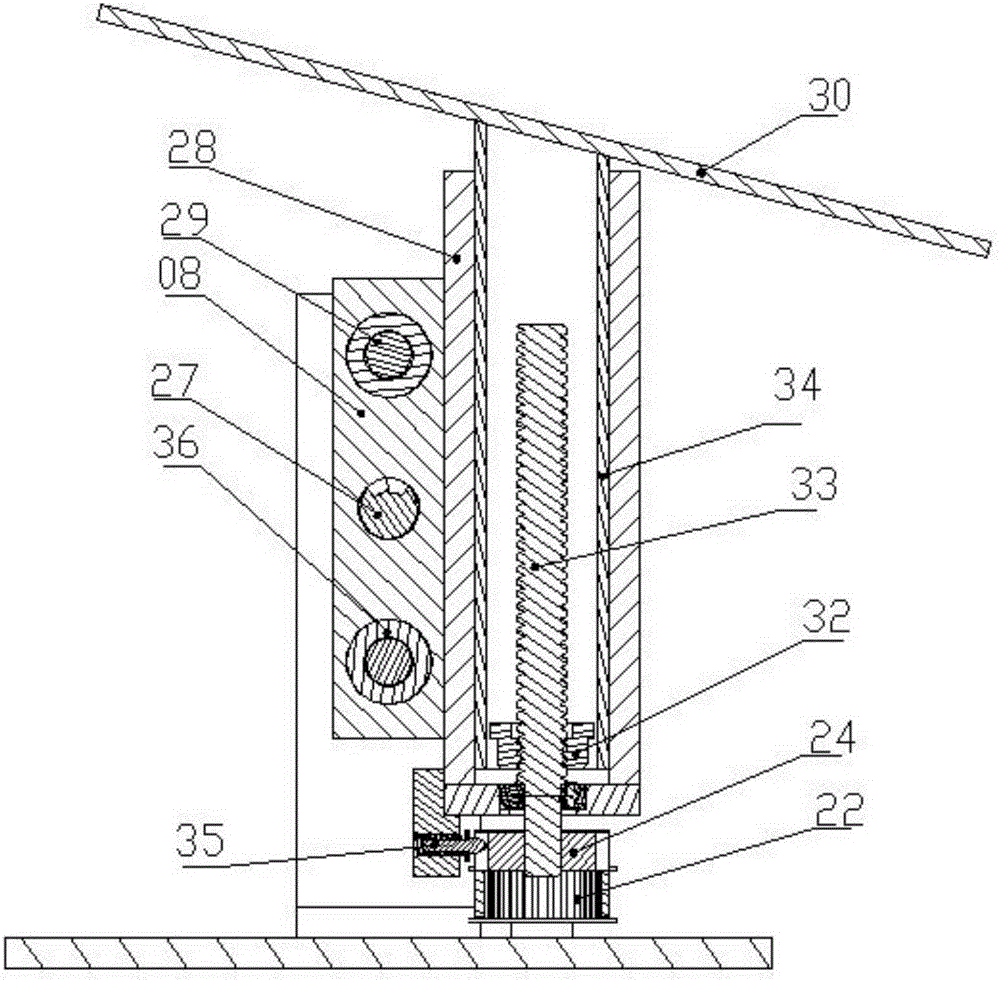 Automatic sliced noodle mechanism