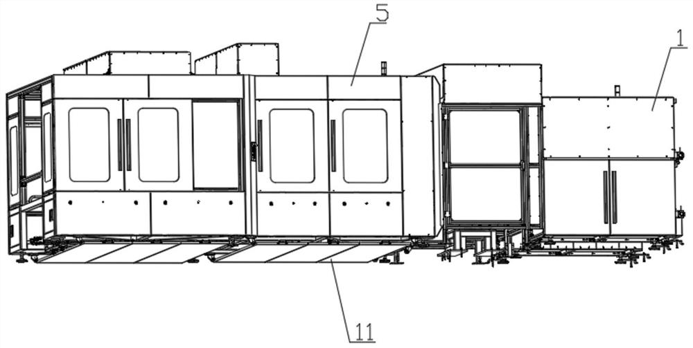 Self-purification silicon wafer transportation device