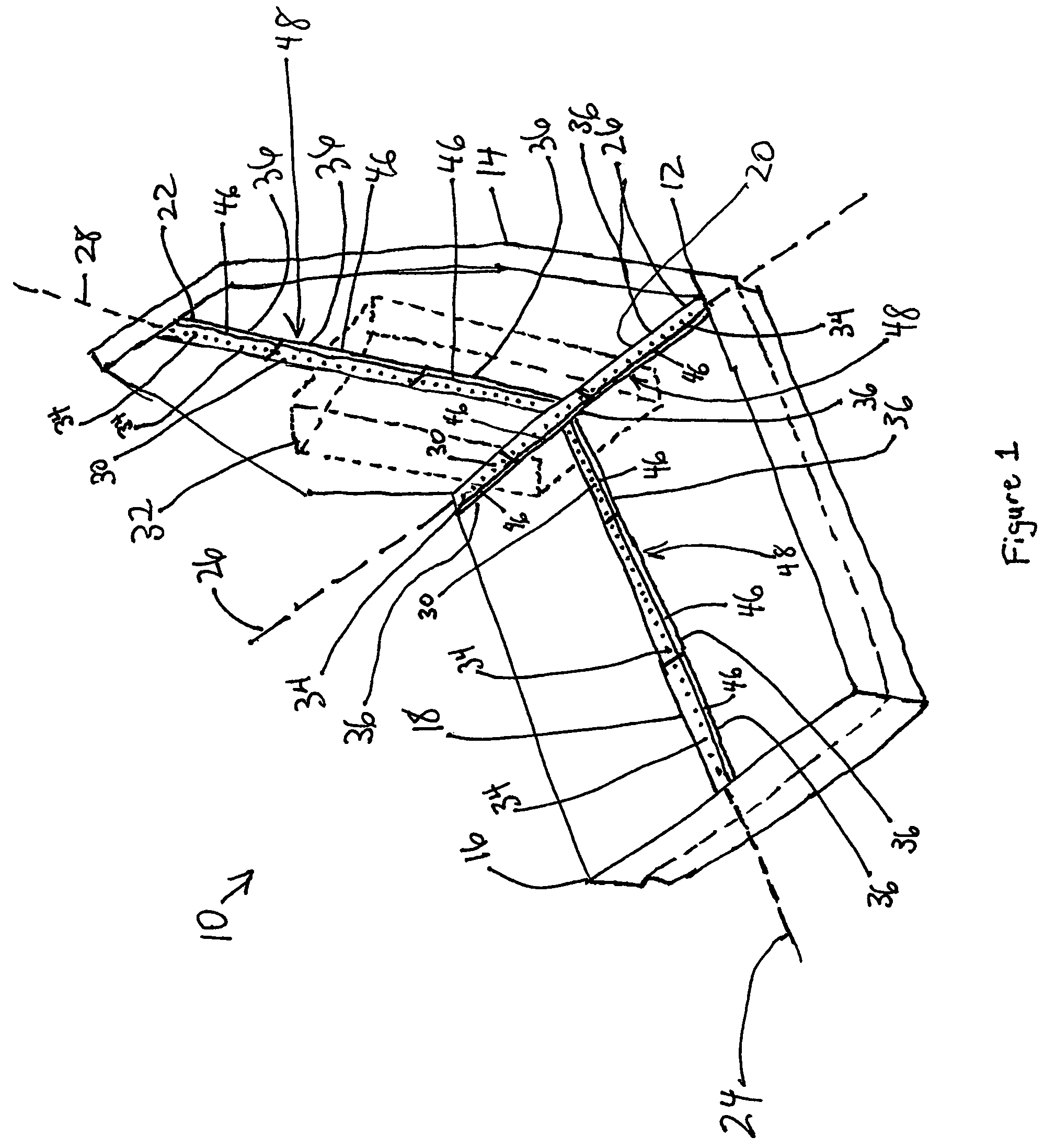 Device for measuring package size