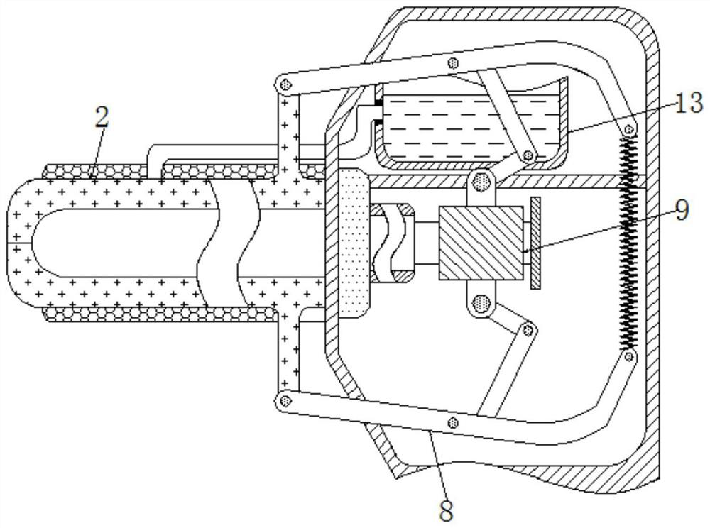 Device for solving problems that livestock and poultry easily bite fingers and cannot be fed quantitatively during feeding