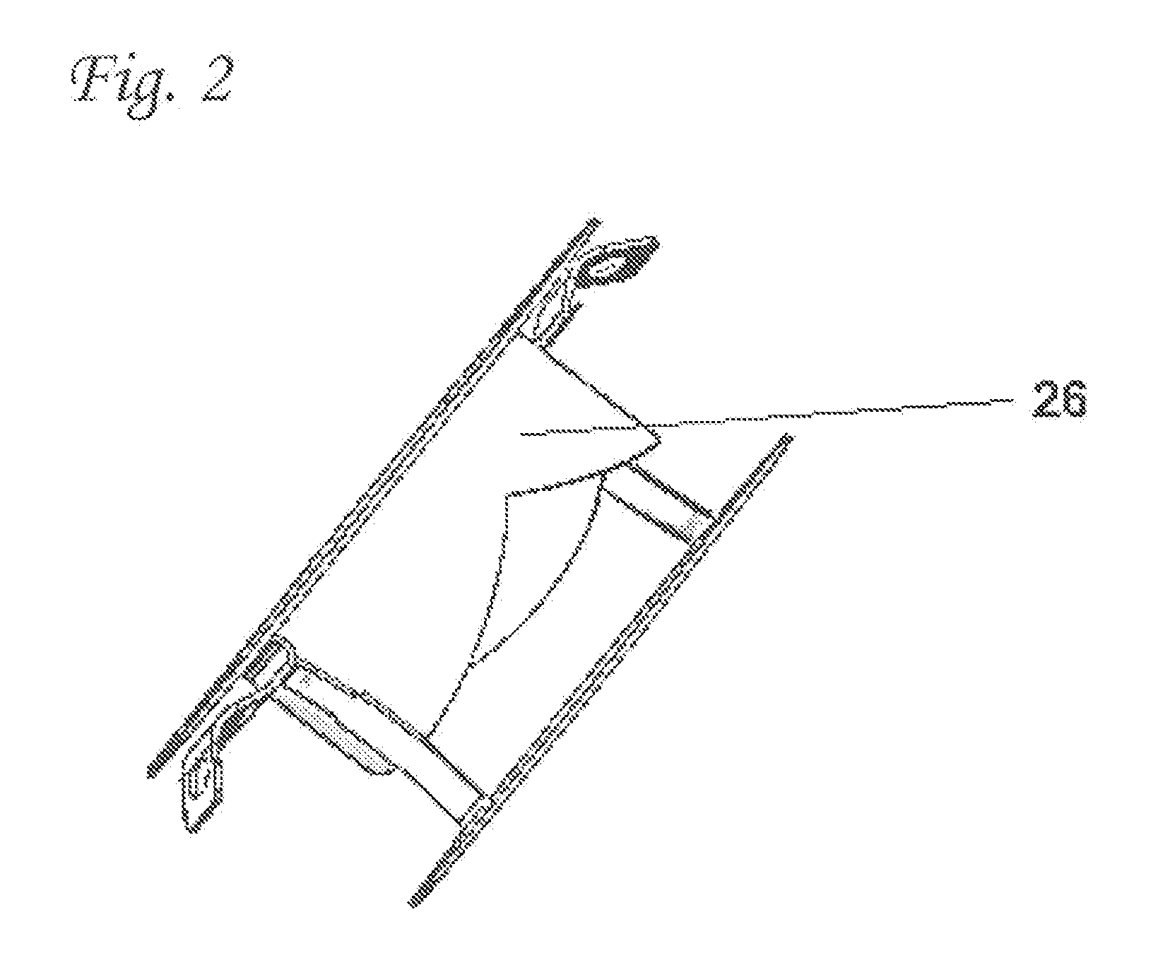 Cardiac valve support device fitted with valve leaflets