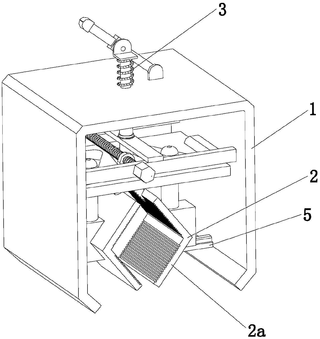 High-voltage electric cable detection device