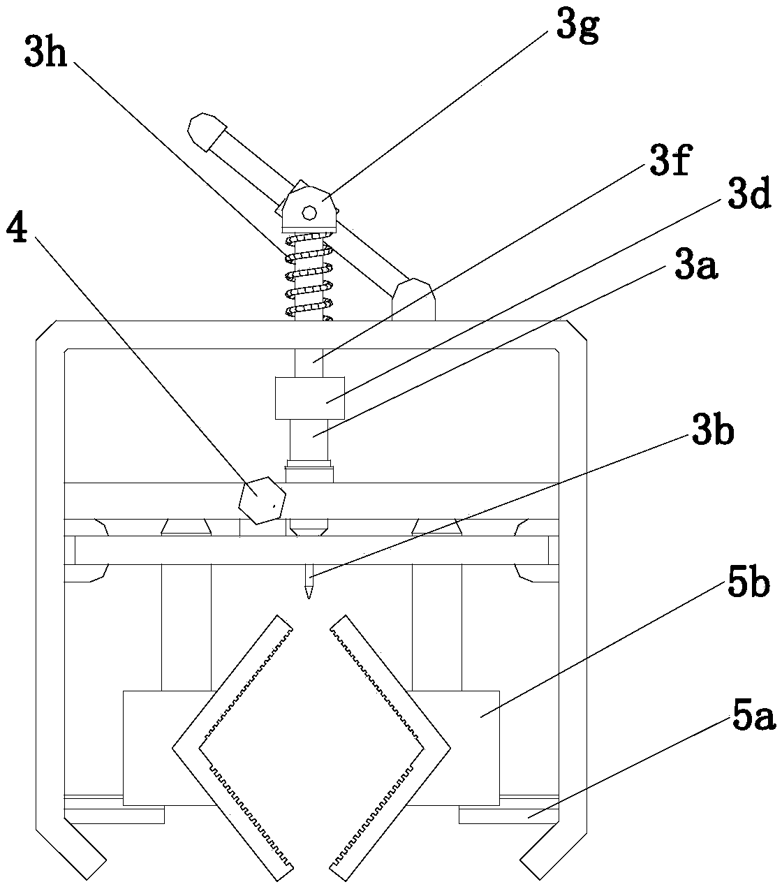 High-voltage electric cable detection device