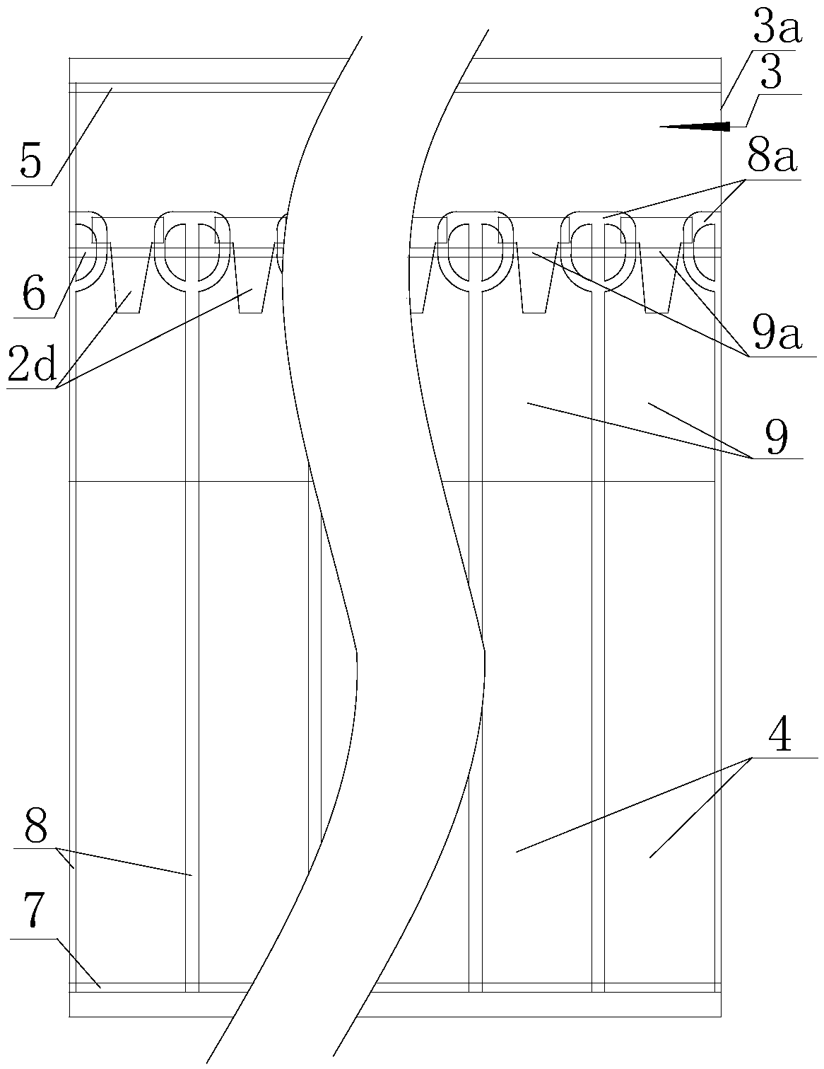 Air sealing body