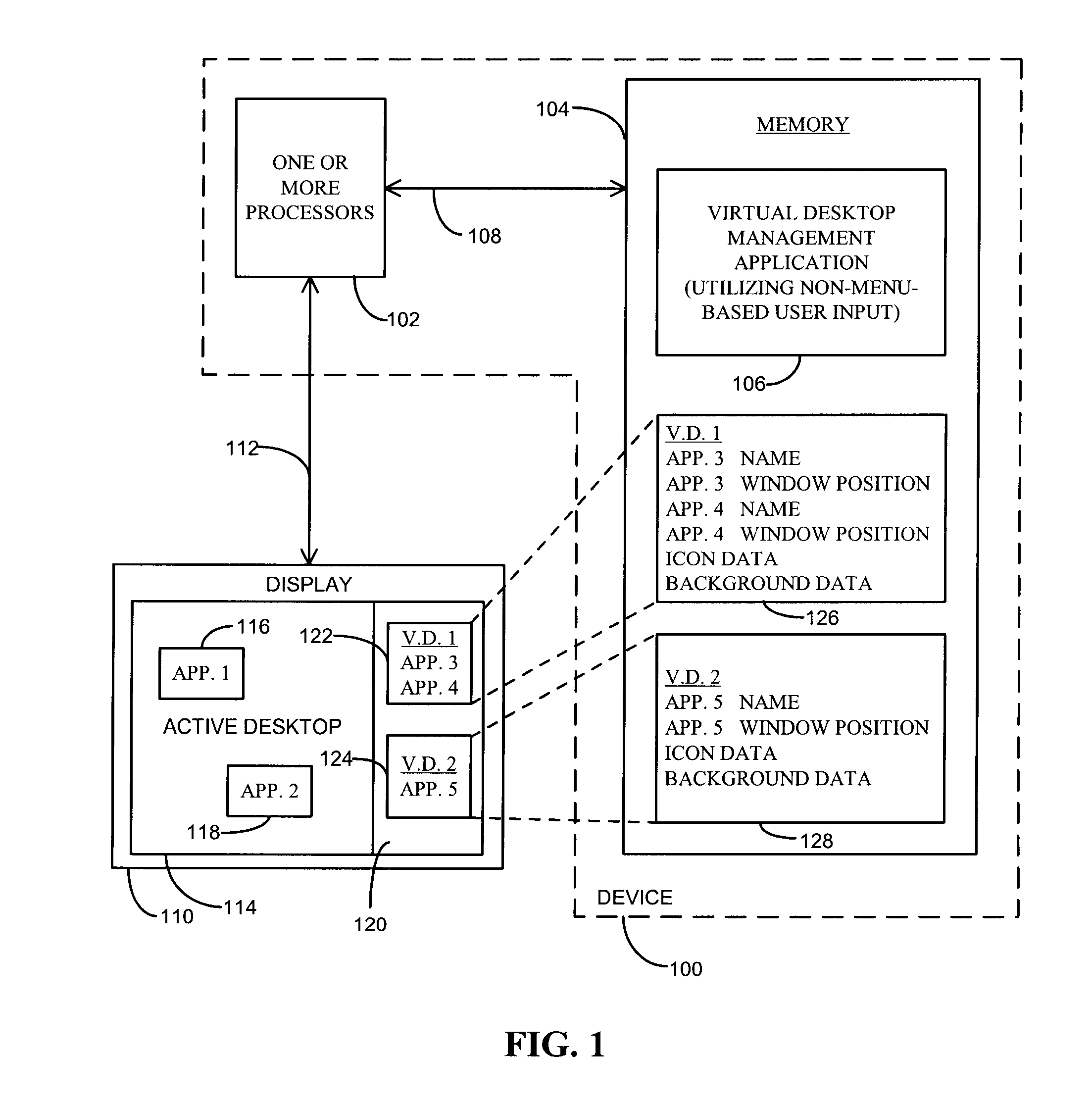 Method and tool for virtual desktop management