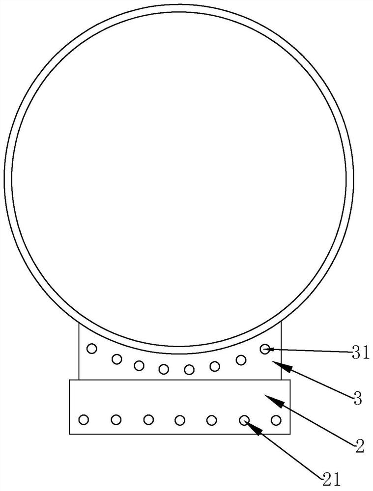 Encapsulation method of one-time pouring of large-diameter steel pipe concrete