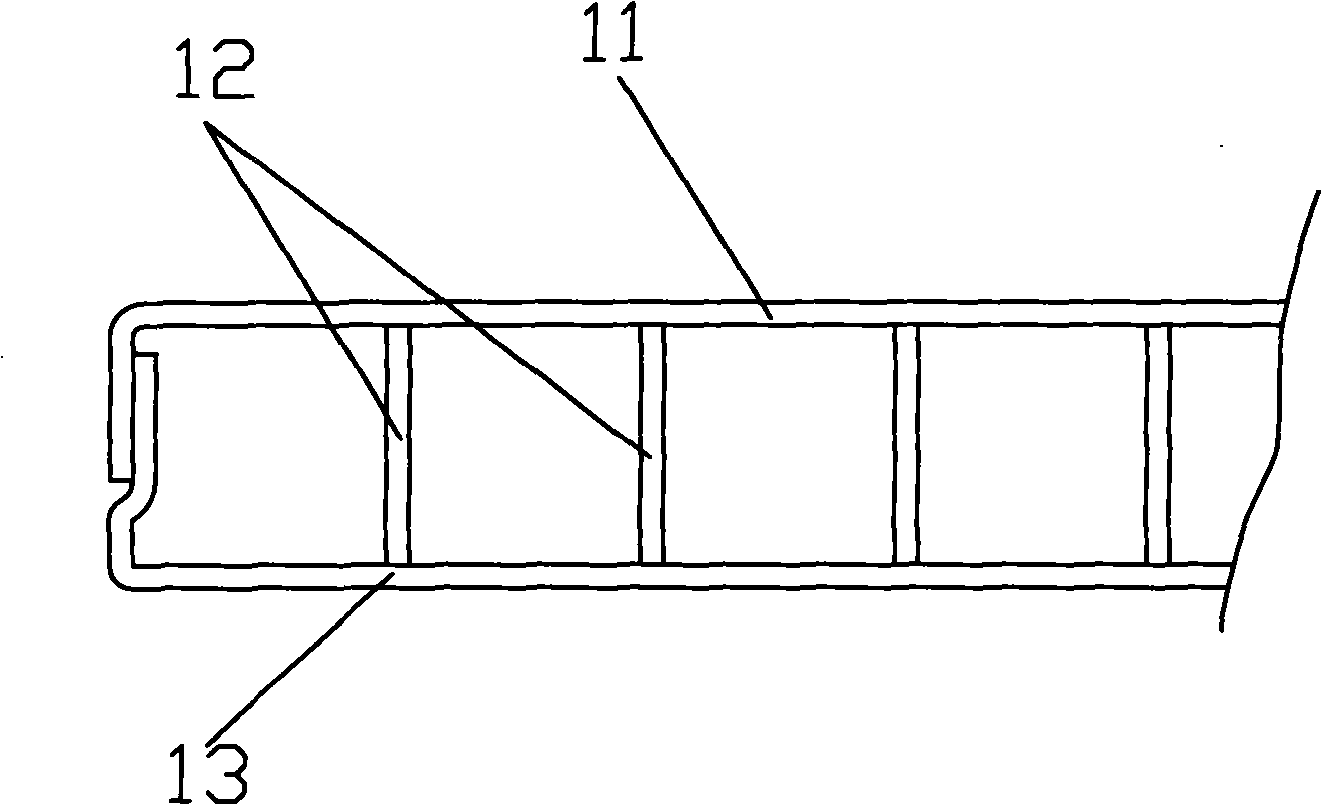 Vacuum forming and injection molding composite board of supersonic welding