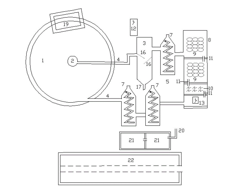 High-density aquiculture system and aquatic product breeding and fruit/vegetable planting system