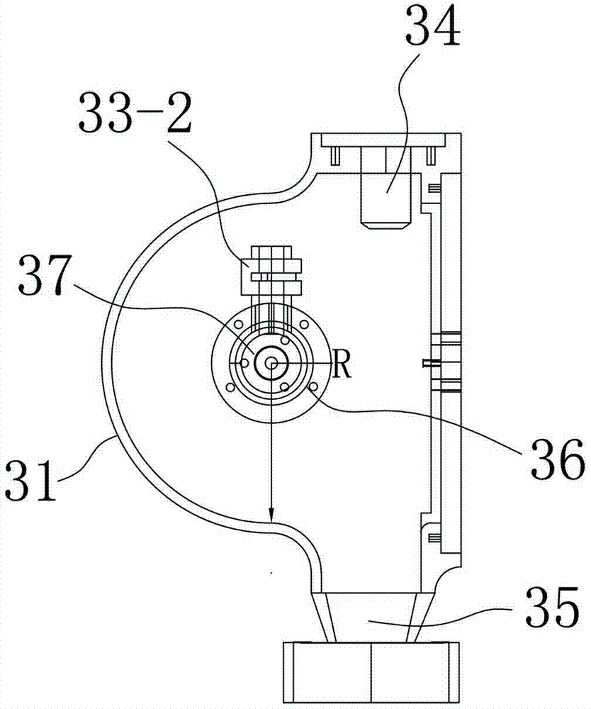 Horizontal axis type sediment runoff gauge