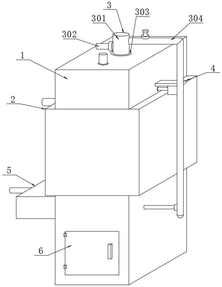 Daily chemical production device with distillation function and rapid discharging function and daily chemical production method