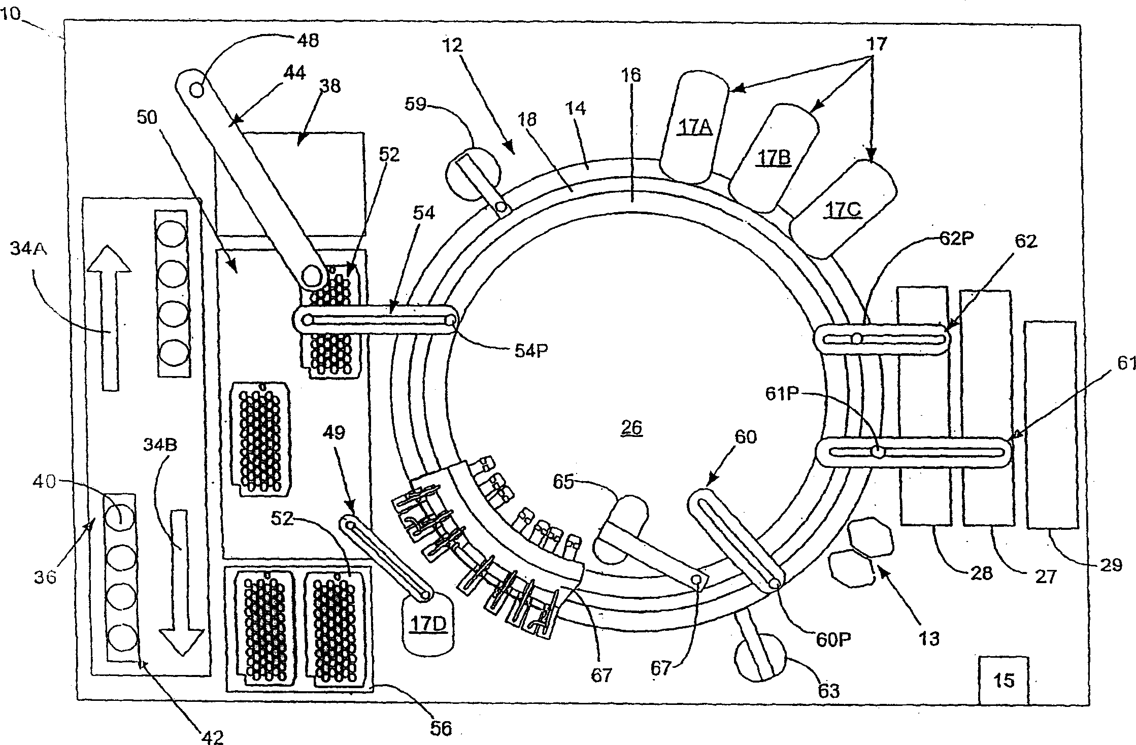 Automated multi-detector analyzer