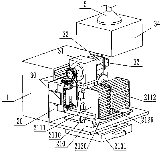 Air dehumidifying and purifying integrated machine