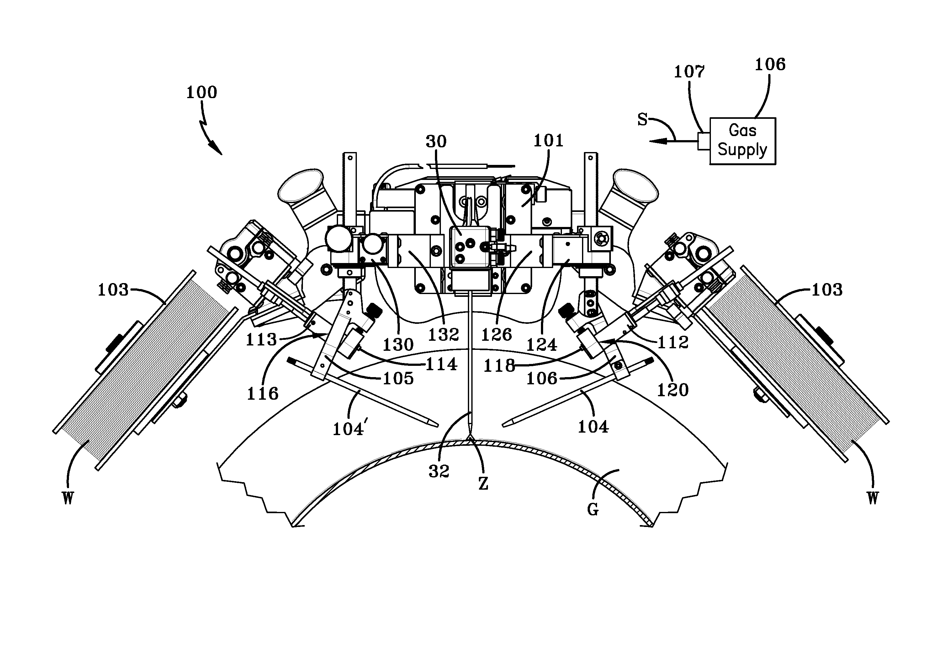 Camera and wire feed solution for orbital welder system