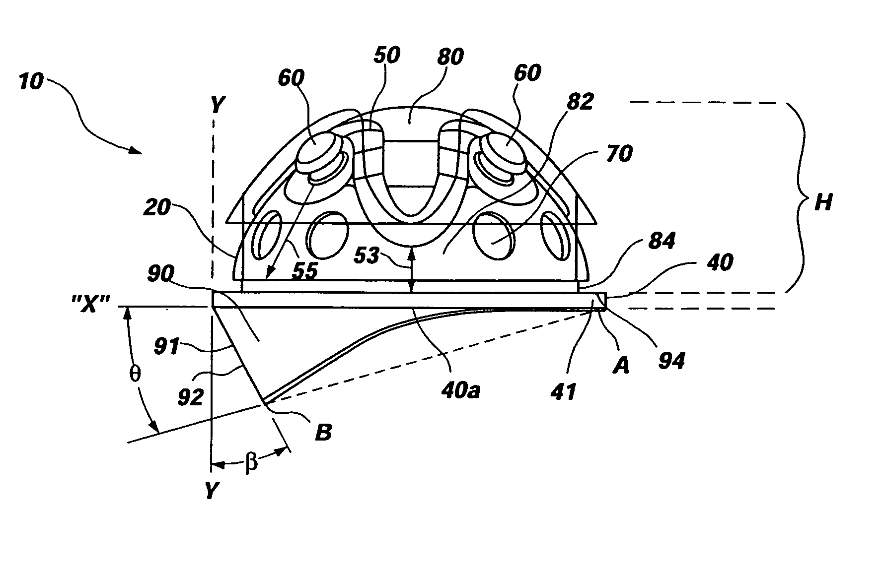 Polymeric acetabular cup