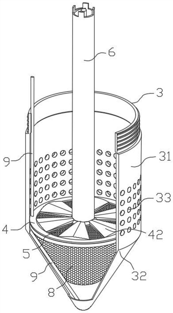 Shallow groundwater pollutant monitoring system