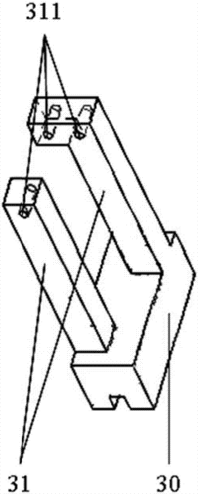 Simple thickness detection tool of brake disc