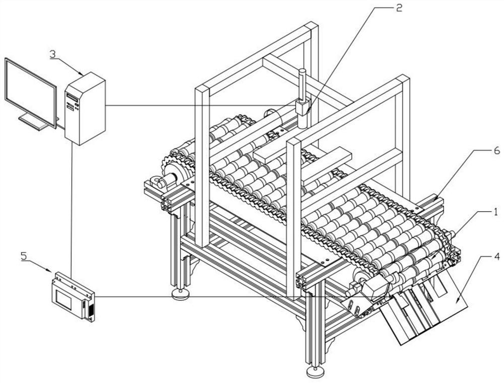 A kind of silkworm cocoon automatic sorting device