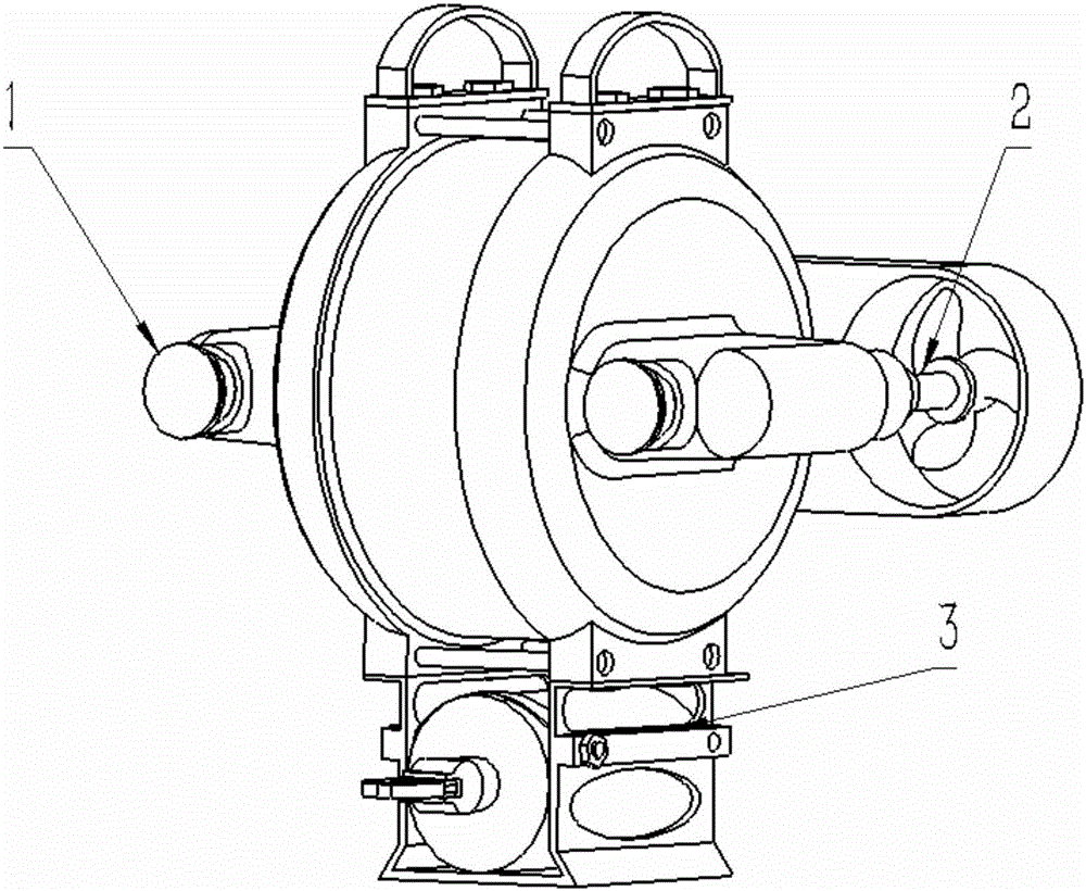 Portable underwater robot