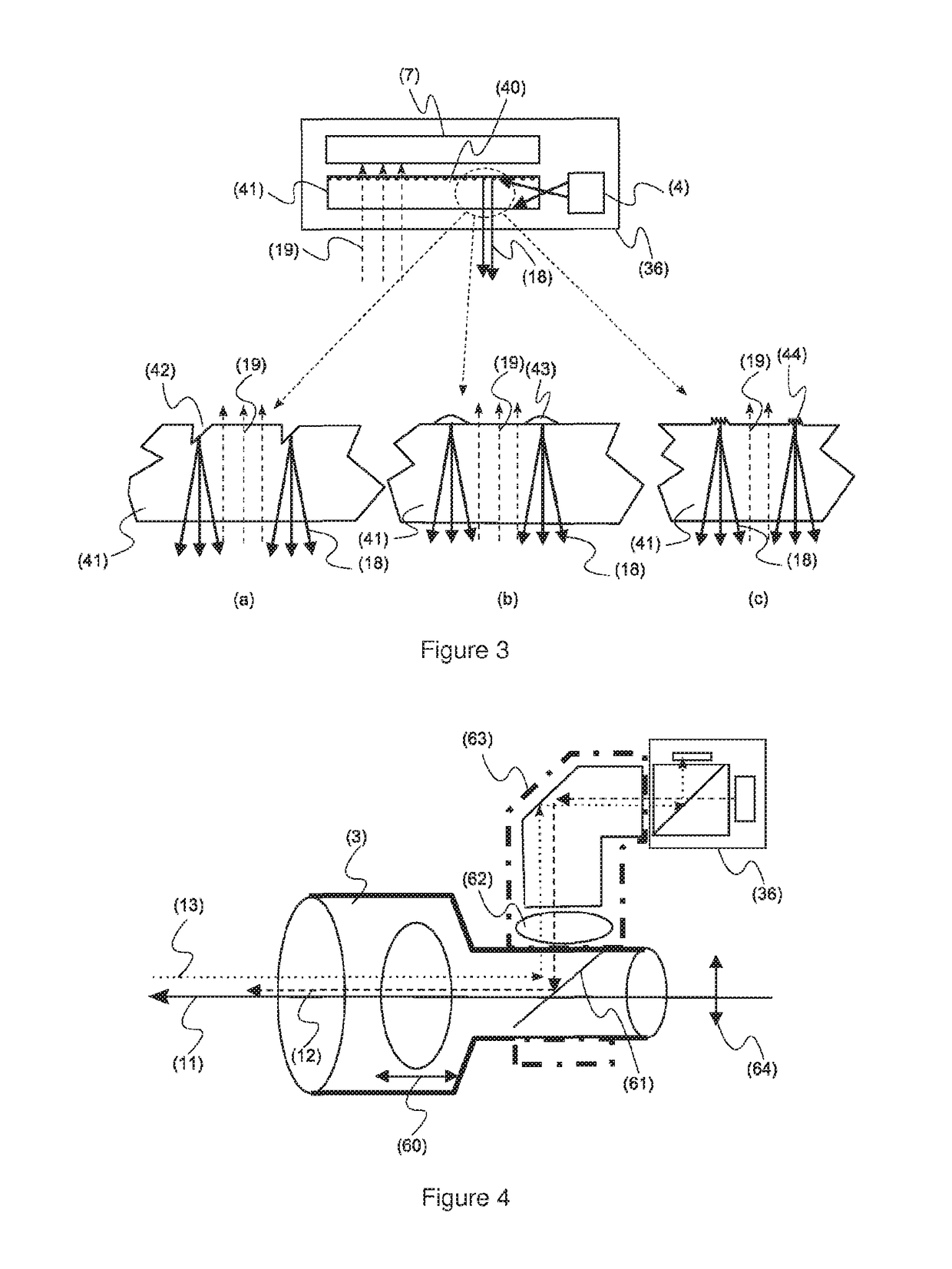 Projection system with safety detection