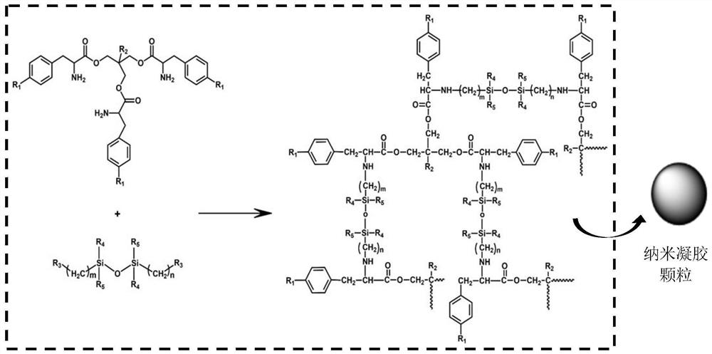 A kind of n-si series nano hydrogel flame retardant and its preparation and application