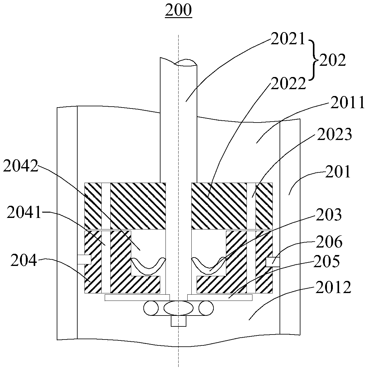 Suspension system and its shock absorber