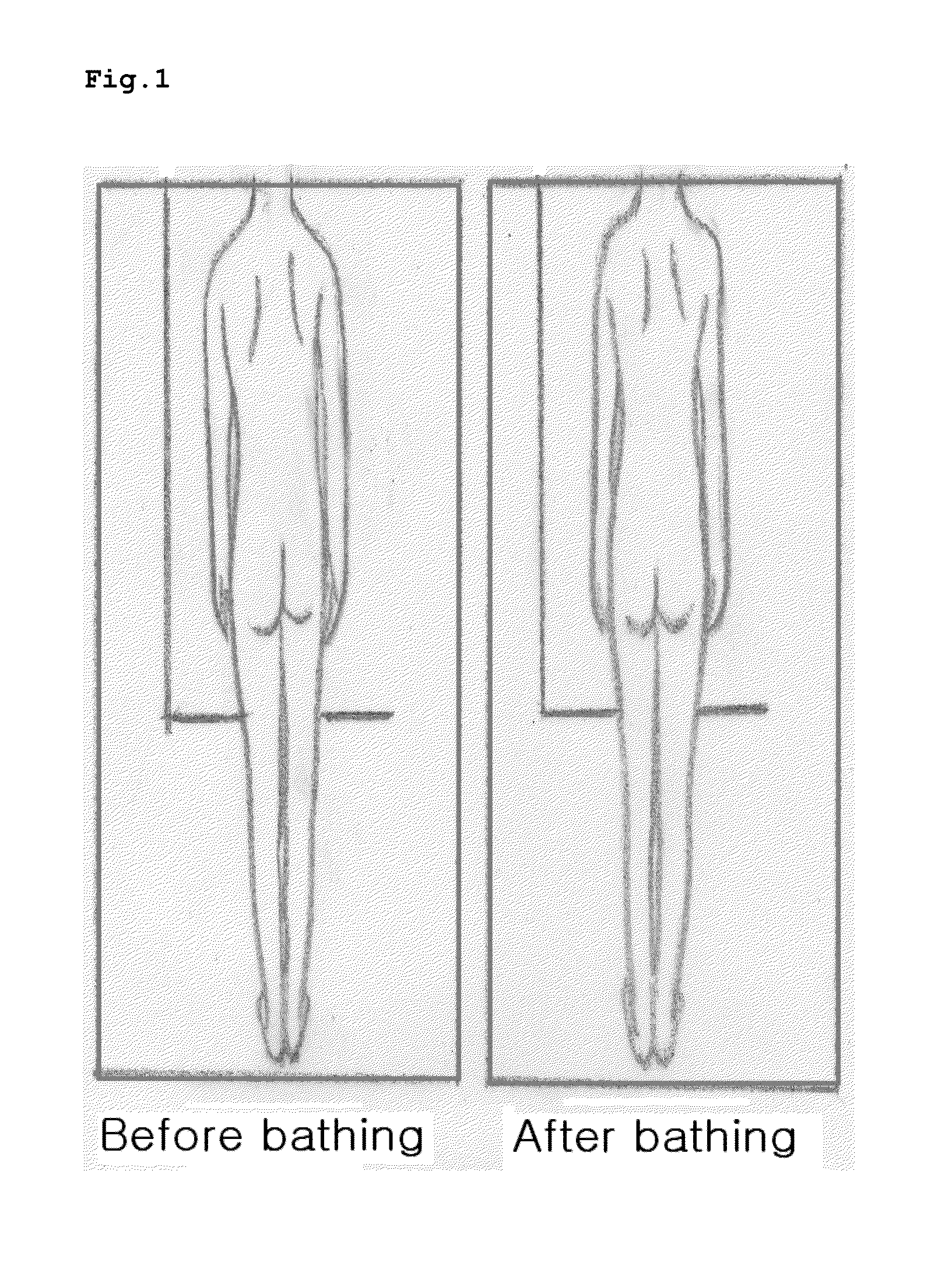 Bathing composition and method for preparing same