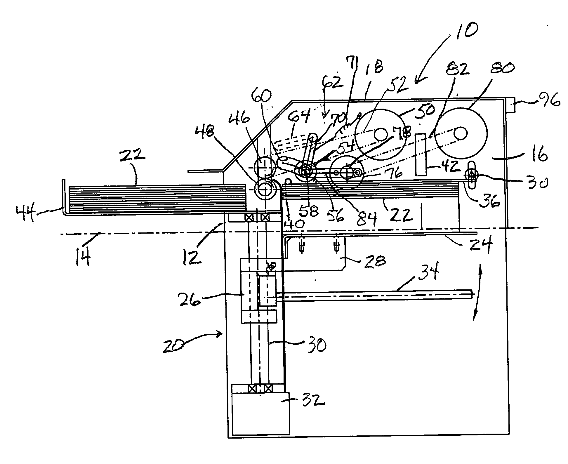 Automatic napkin dispenser