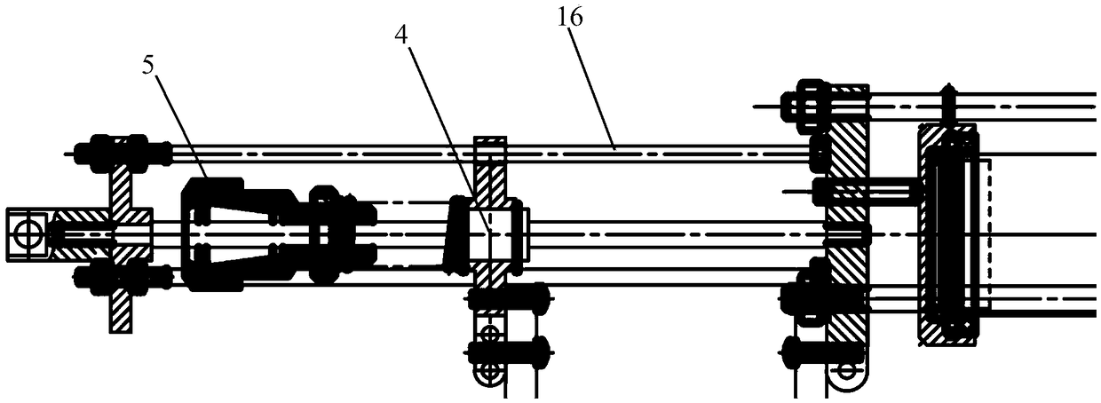 Inertial navigation positioning measurement full-energy gear train system