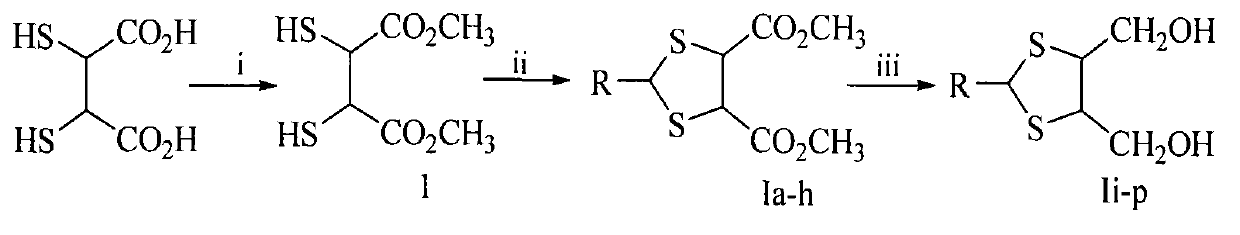 1,3-dithiolane derivatives, synthesis, nano structure, activity, and application thereof as lead dispelling agent