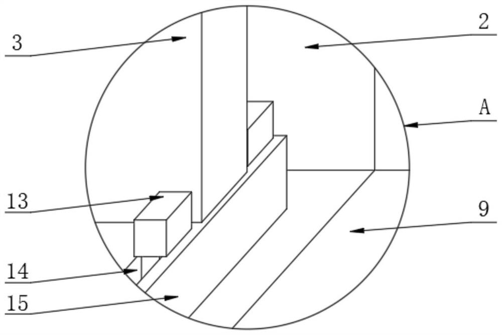 Feed storage automatic temperature control system