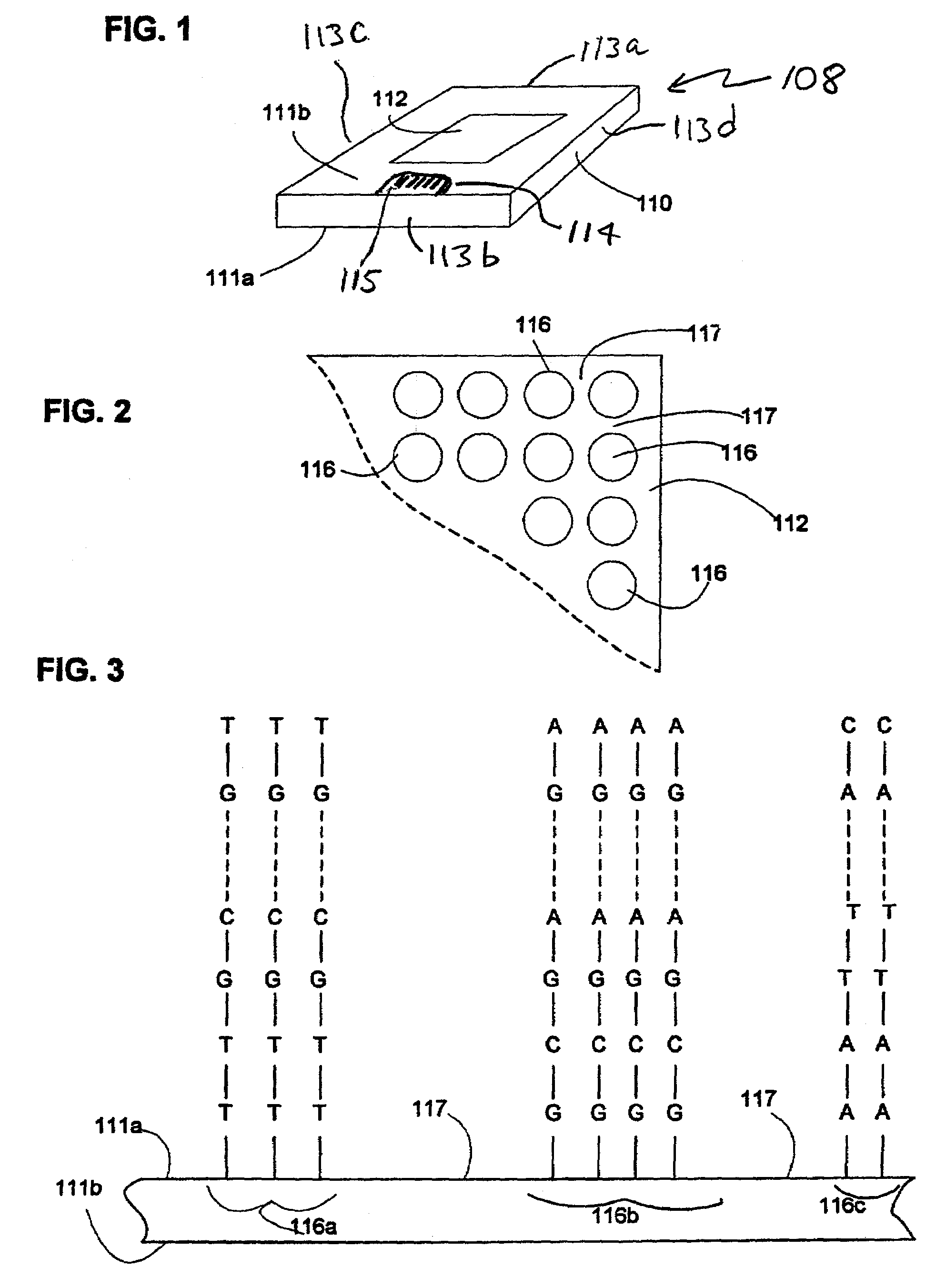 Holders for arrays