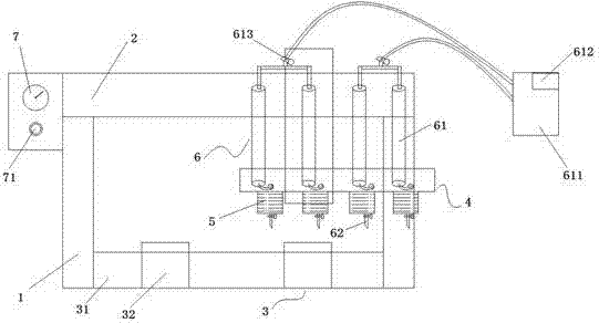 Intelligent multi-head glue dispensing system