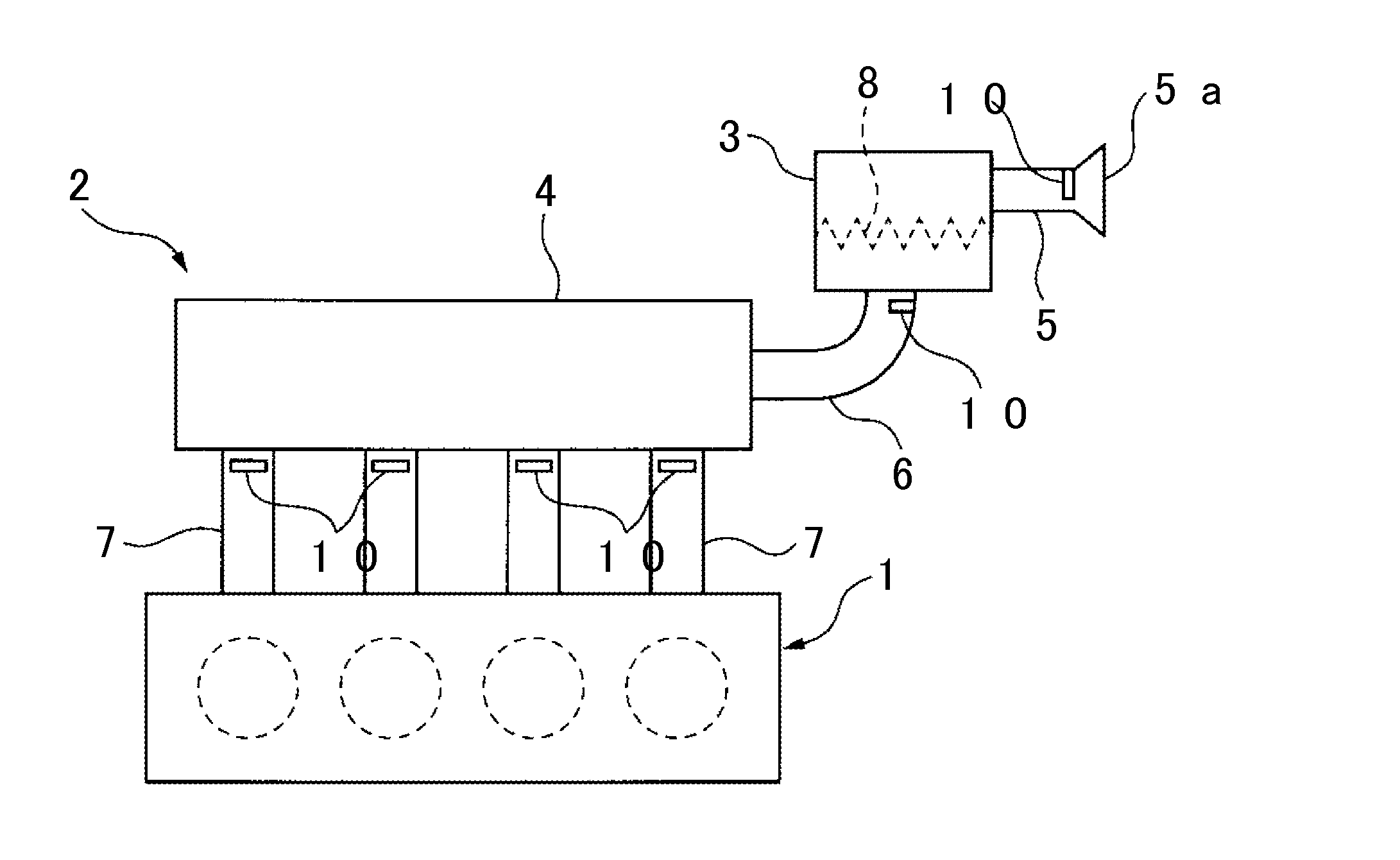 Intake device for vehicle