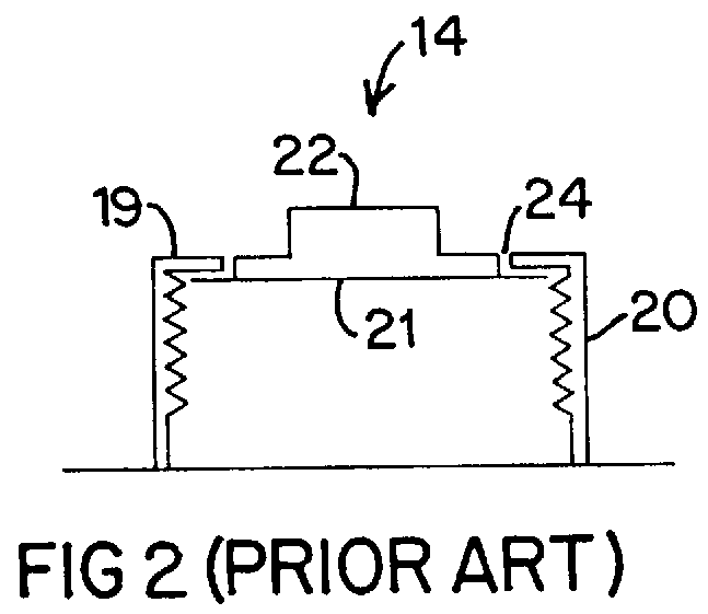 Retainer for blank of split cap