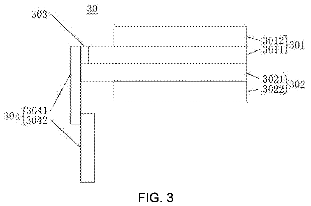 Double-sided display panel and display device