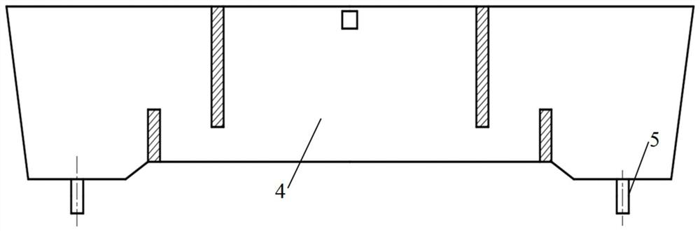 A device and method for rotating molten steel in a tundish