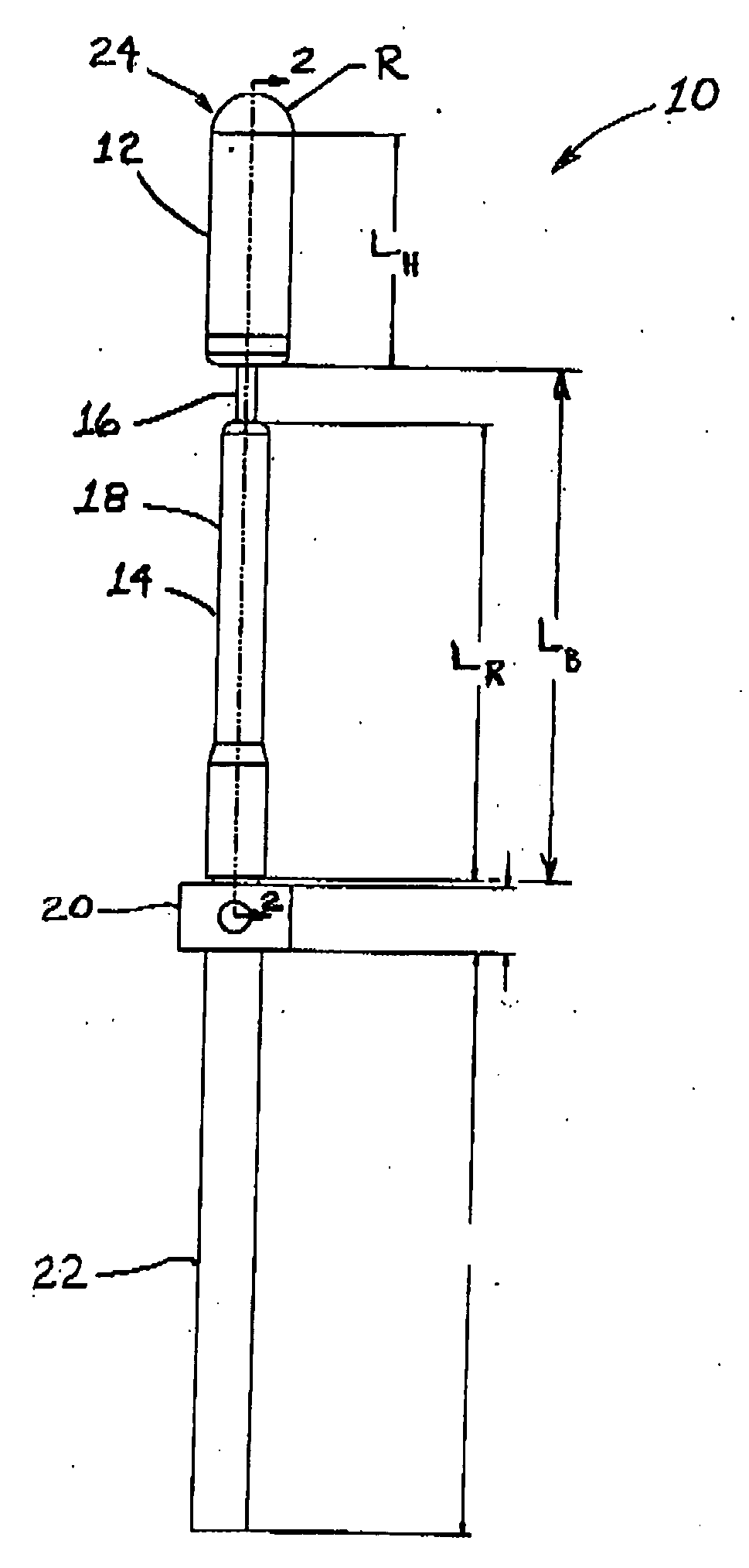 Device and system for in-vivo measurement of biomechanical properties of internal tissues