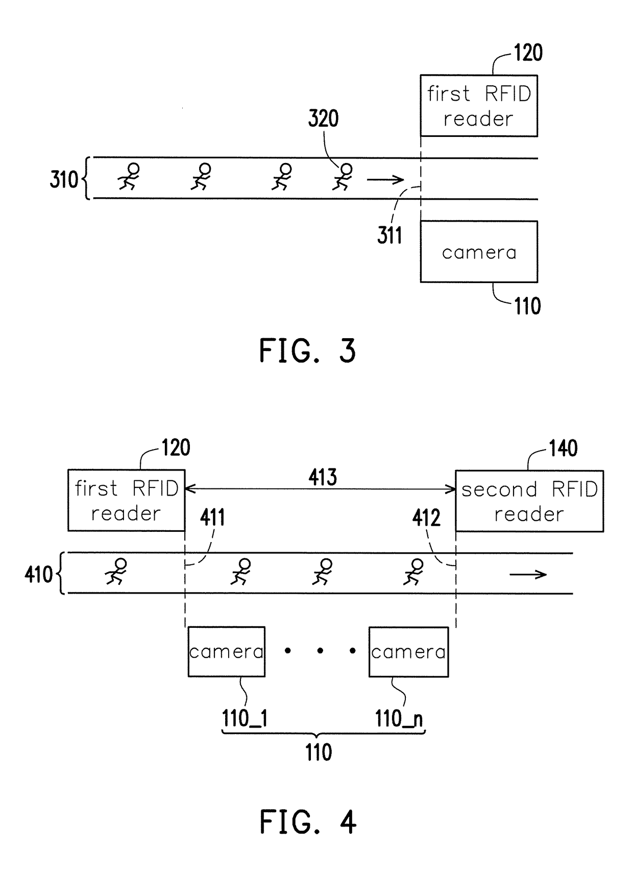 Photographing system for long-distance running event and operation method thereof