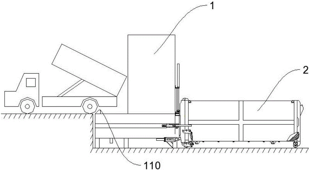 Rubbish compressor