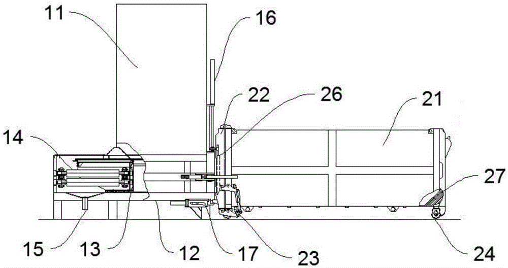 Rubbish compressor