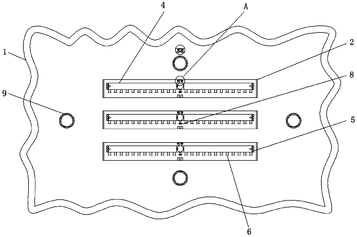 External-wire-based plasticizer cable concealed winding device