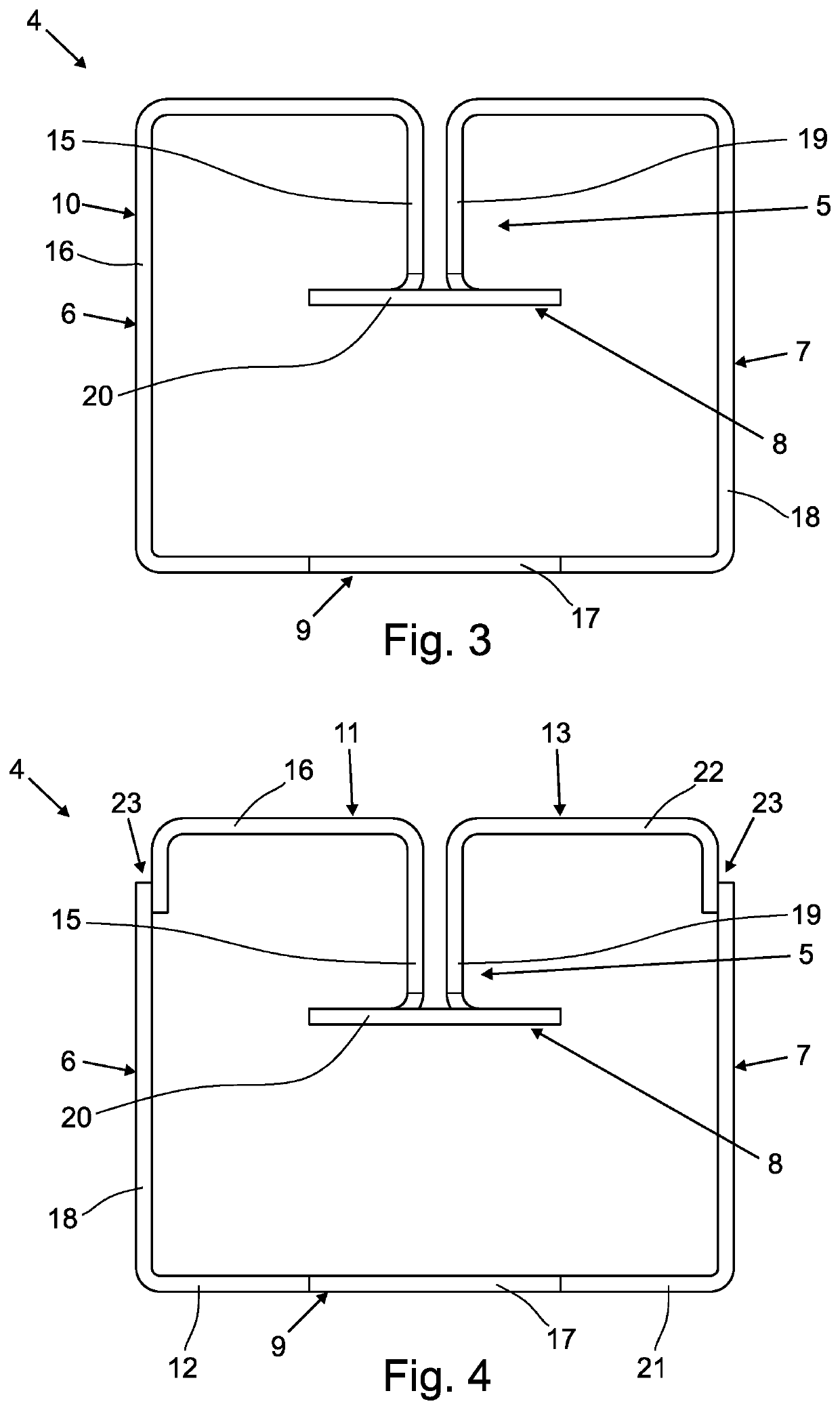 Magnetically-inductive flow-measuring device, magnetic circuit device and method for the production of a magnetic circuit device