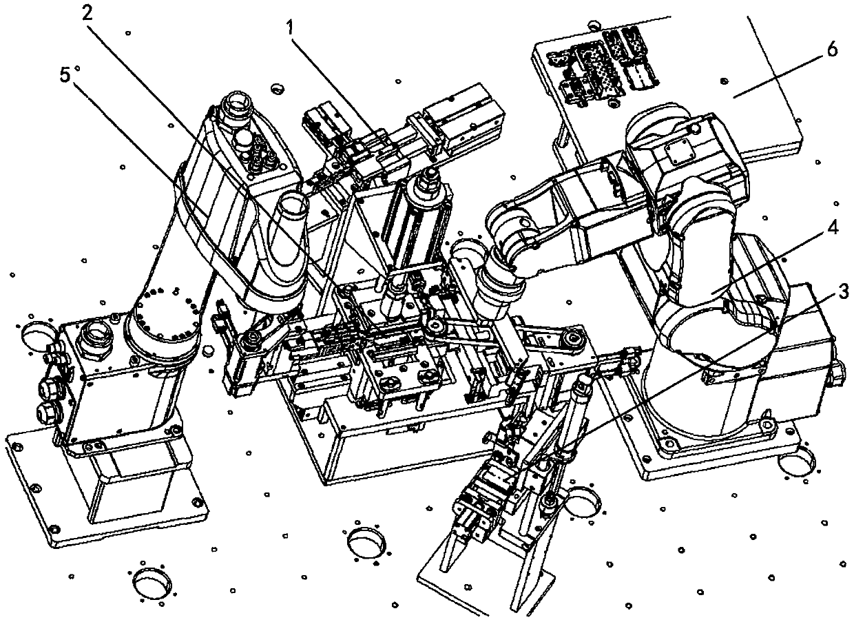 Robot assembly system and assembly method and robot for multi-housing products