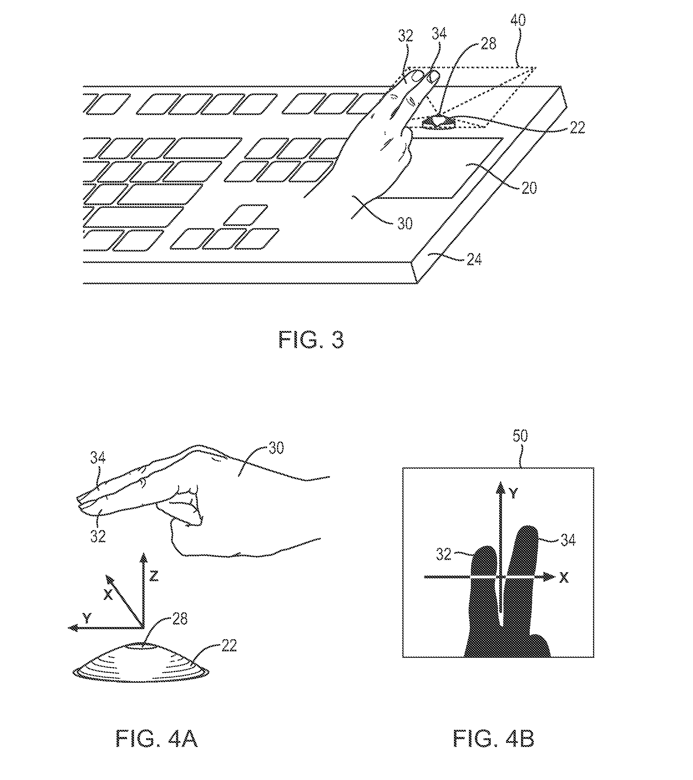 Multi-touch input apparatus and its interface method using data fusion of a single touch sensor pad and an imaging sensor